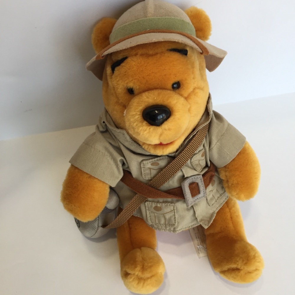 Winnie The Pooh Safari Animal Kingdom Plush Toy